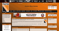 Desktop Screenshot of draytonminorhockey.com